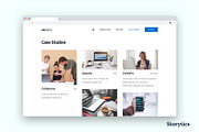 OneAgency - Portfolio, a HTML Template by Storytics (Thumbnail 6 of 7)