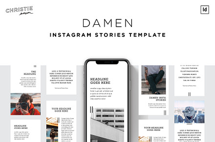 Damen Instagram Stories Template
