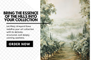 30+ Misty Vineyard Rows Bundle, a Decorative Illustration by Virgo Studio (Thumbnail 6 of 6)