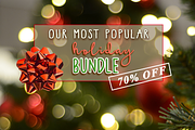 MEGA Holiday Bundle Vol 2 + Freebies, a Product Mockup by Swarovski Crystals (Thumbnail 7 of 18)