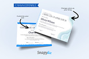 Blue Certificate Appreciation Canva, a Card Template by Snapybiz (Thumbnail 10 of 10)