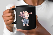 DENIM COQUETTE FARM CLIPART PACK, an Animal Illustration by Daring Digies (Thumbnail 8 of 11)
