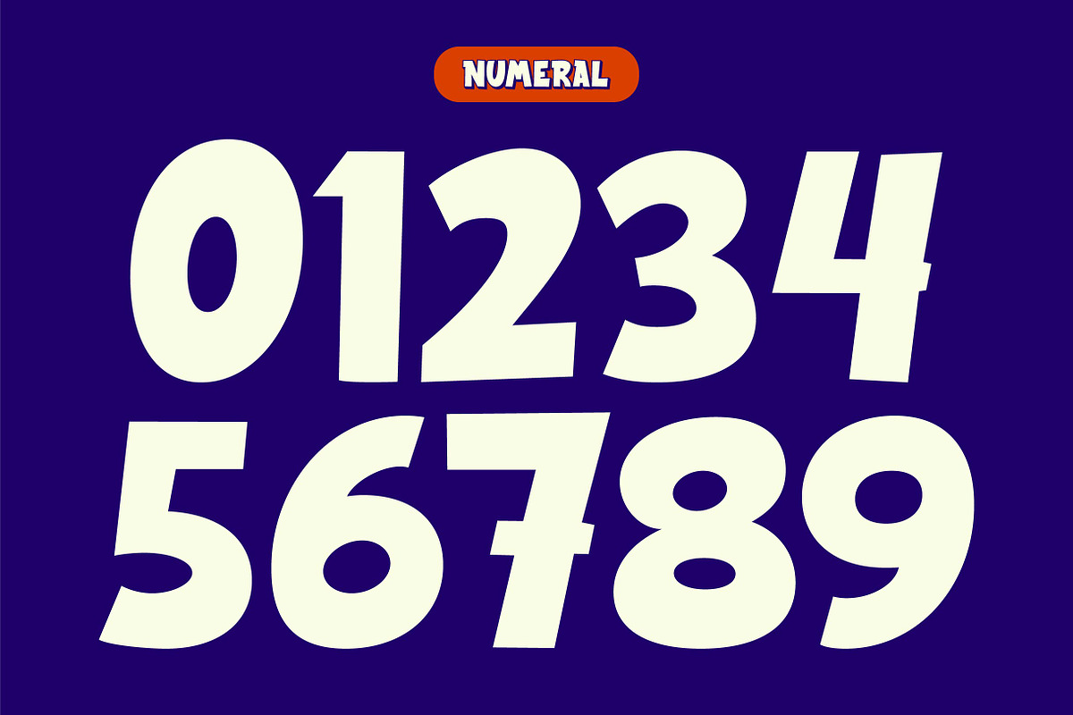 Dumbo - Bold Display Font, a Sans Serif Font by GroovyFontCo (Photo 5 of 9)