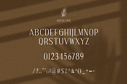 Hosline Modern Serif Font, a Serif Font by Perfectype (Thumbnail 10 of 10)