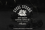 50 Retro logos Bundle, a Branding & Logo Template by Davide Bassu (Thumbnail 10 of 12)