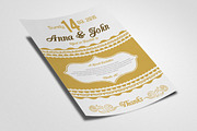 Simple Invitation Card, an Invitation Template by Psd Templates (Thumbnail 2 of 3)