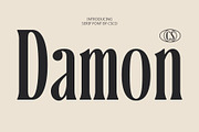 CS Damon – Condensed Font, a Serif Font by Craft Supply Co. (Thumbnail 1 of 8)