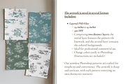 The Camping Toile de Jouy Pattern, a Pattern Graphic by Hughes Studio (Thumbnail 3 of 6)