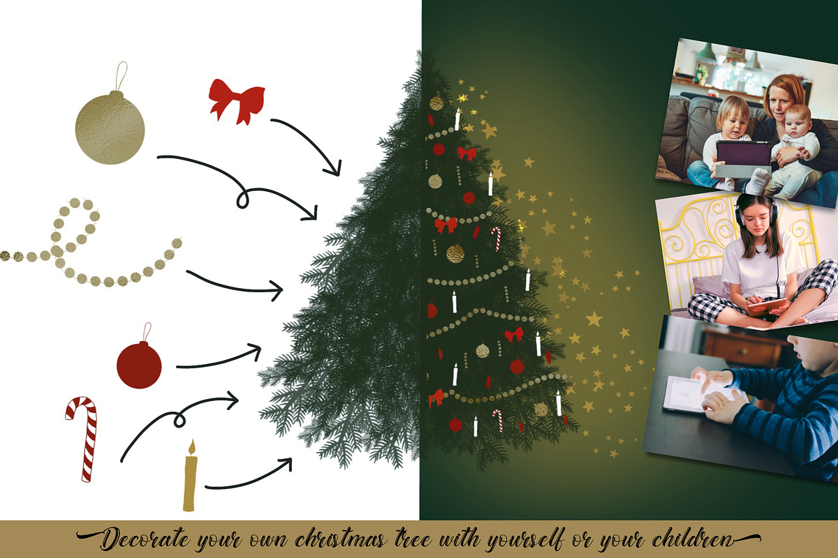 Christmas kit for Procreate, a Brush Add-On by Littlefield Design (Photo 3 of 11)