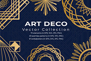 ART DECO vector collection, an Object Graphic by Ira Kot Design (Thumbnail 1 of 8)