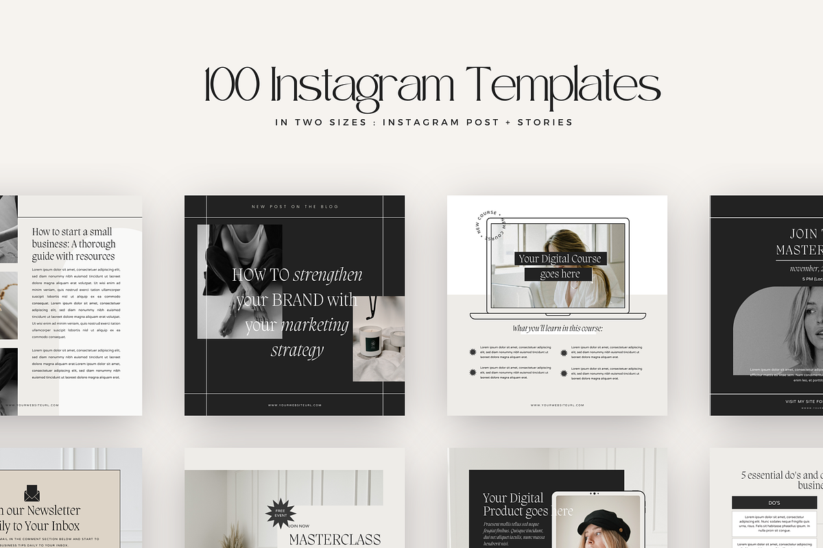 Canva Coaching Designer Kit Hattie, a Social Media Template by Lovely Confetti (Photo 2 of 9)