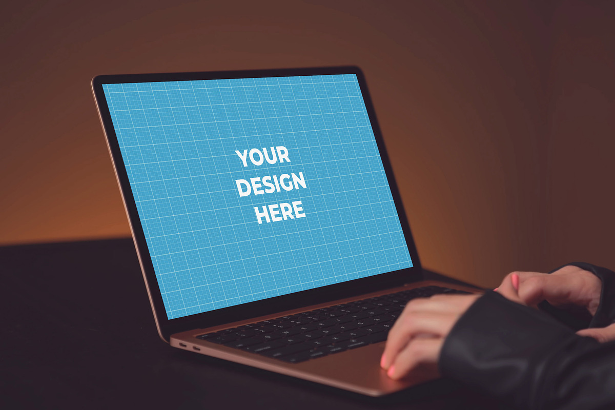 24 PSD Macbook 2020 Mockup #1, a Books & Magazine Mockup by Laura (Photo 12 of 25)