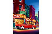Custom art, Vintage poster bundle, a Poster Template by Boho Pixel Dust (Thumbnail 13 of 13)
