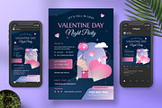 Valentine Night Party Flyer, a Flyer Template by Annora Studio (Thumbnail 3 of 4)