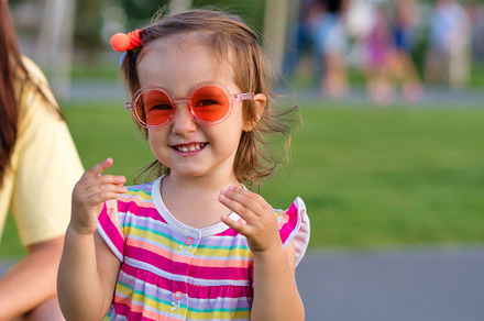 Toddler girl summer outdoors, a Person Photo by Elena Vagengeim