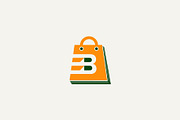 letter b shopping bag logo icon, a Branding & Logo Template by Design Store (Thumbnail 1 of 2)