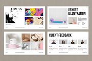 Graphic Design Portfolio Template, a Presentation Template by E-Type (Thumbnail 5 of 6)