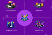 3D Start Up Isometric Pack, a 3D by novia99design (Thumbnail 5 of 6)