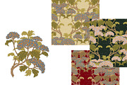 Hydrangea Botanical Seamless Pattern, a Pattern Graphic by NayaChu (Thumbnail 10 of 10)