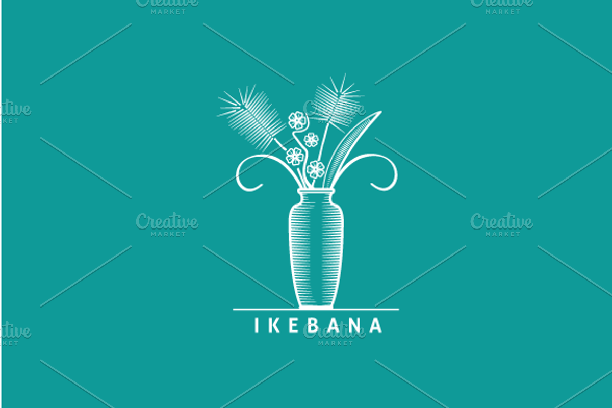Ikebana_logo, a Branding & Logo Template by NicklancerShop (Photo 2 of 4)