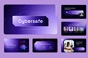 Cyber Security PowerPoint, a Presentation Template by Pixslides (Thumbnail 2 of 4)