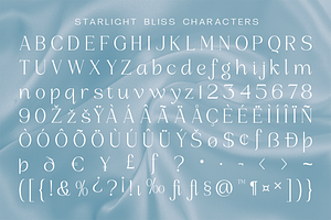 Starlight Bliss - Modern Luxury Font