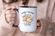 Reading Is Dreaming Png Sublimation, a Graphic by Owlsome.Designs (Thumbnail 3 of 3)