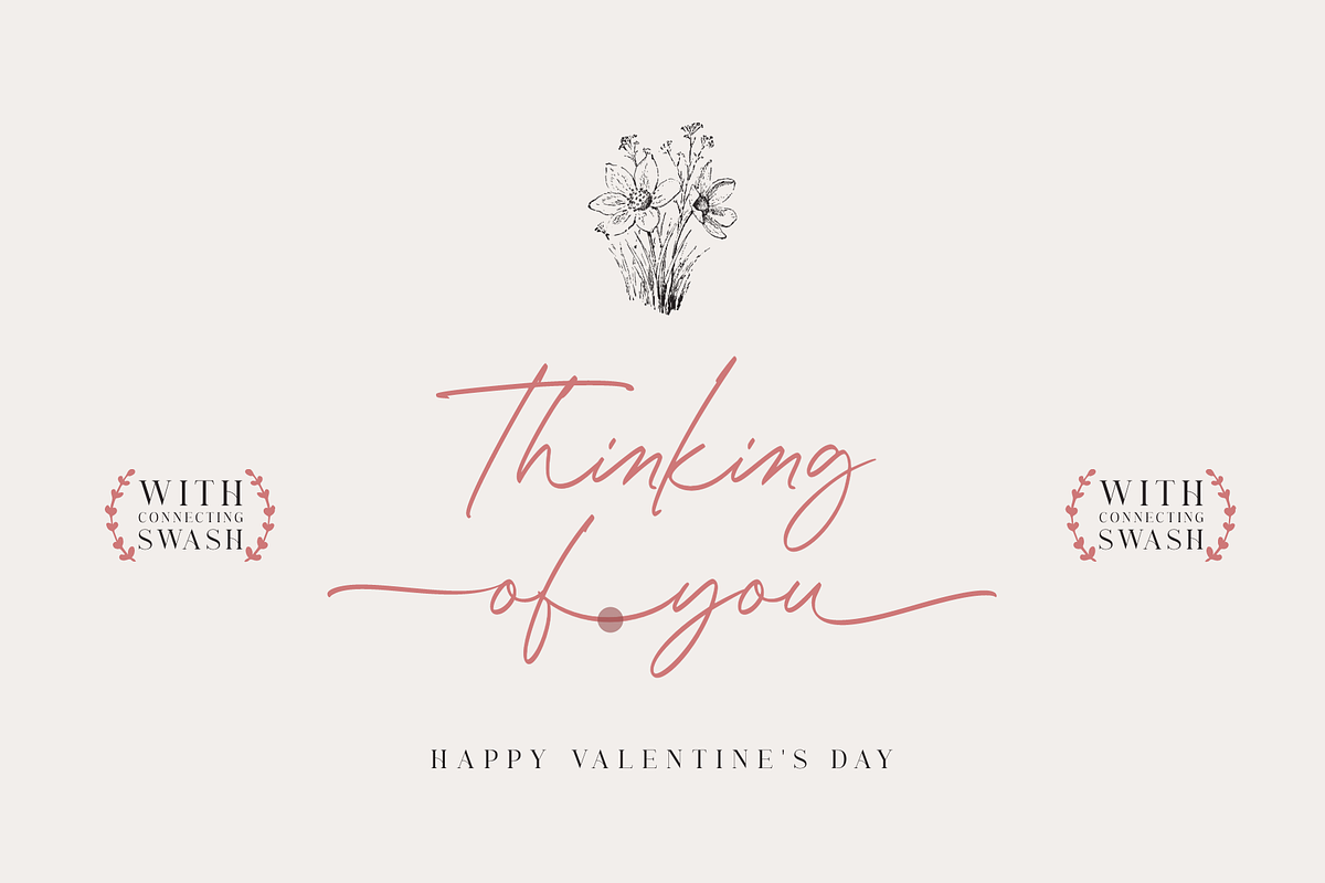 Candara Beauty - A Stylish Font Duo, a Script Font by Ainun Jinan (Photo 9 of 13)