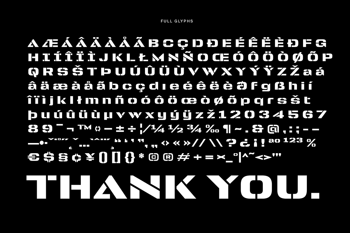 Shock Surgent, a Sans Serif Font by Rahagita Studio (Photo 7 of 7)