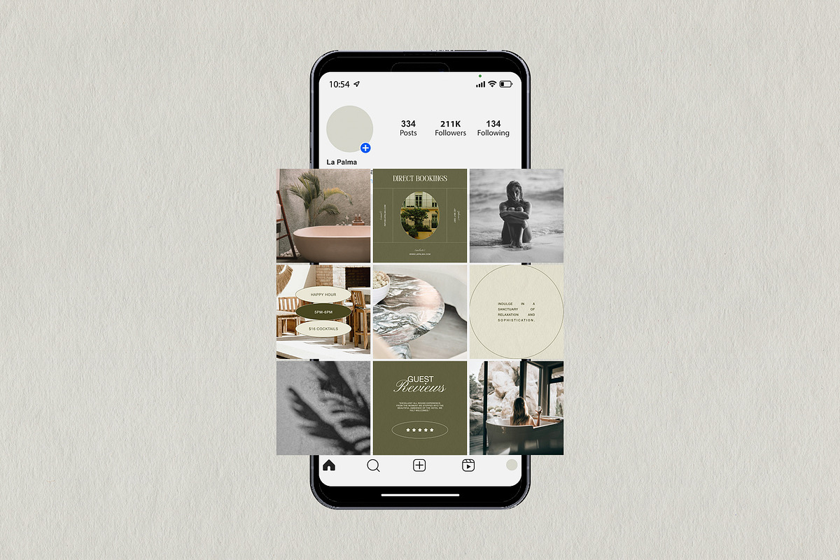 La Palma | Social Media Kit, a Social Media Template by The Template Depot (Photo 8 of 19)