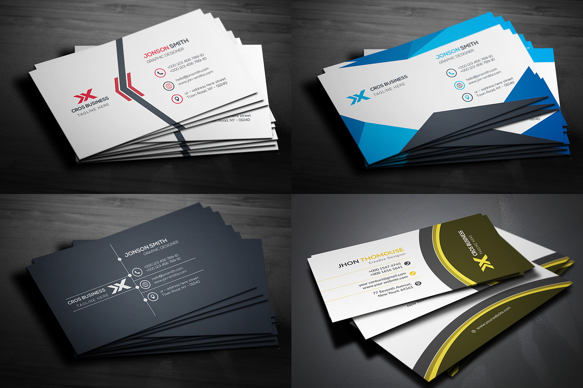 Full & Final New 450 Business Cards, a Business Card Template by Genereux Art (Photo 20 of 44)