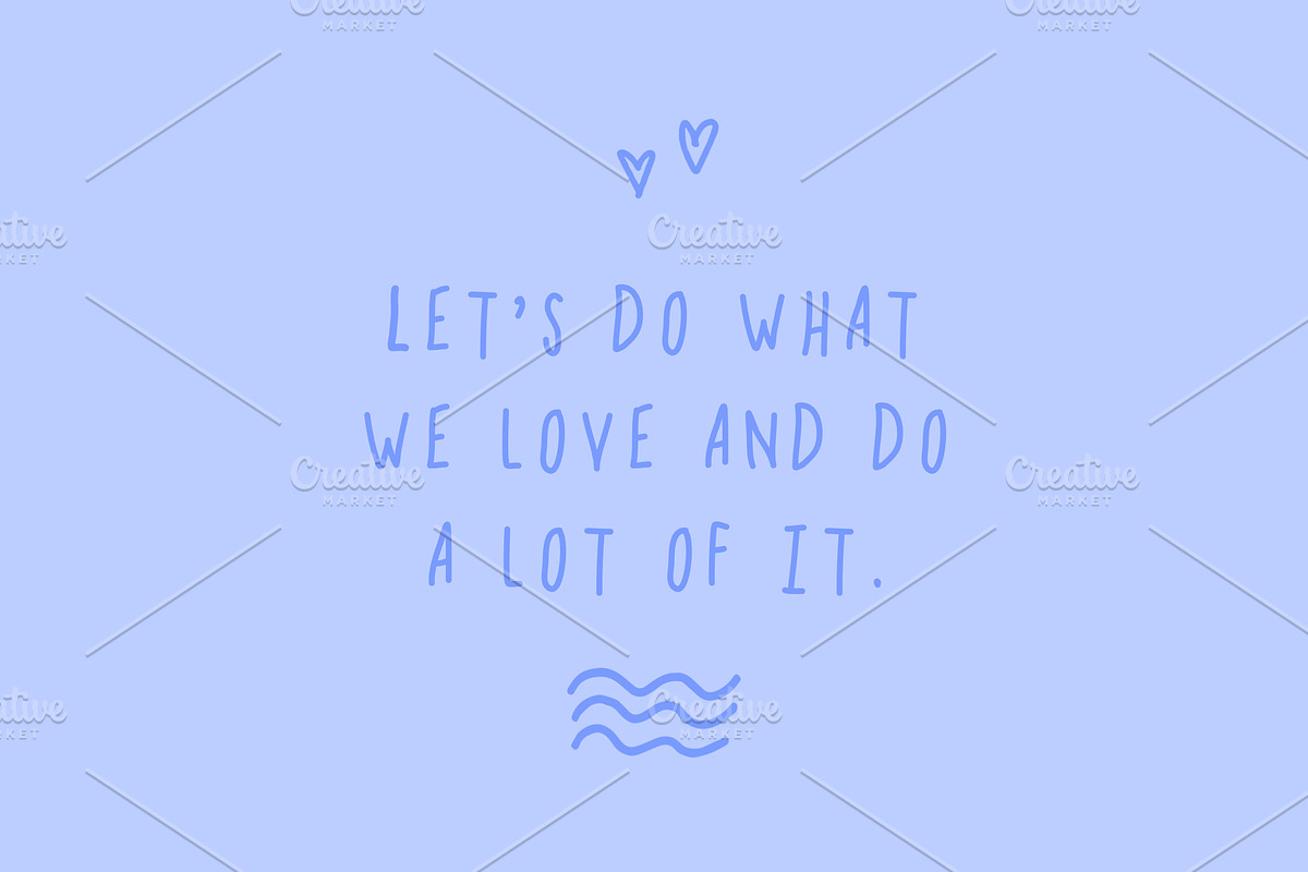 Cool Kids Font, a Script Font by Nuchylee Photo (Photo 7 of 7)