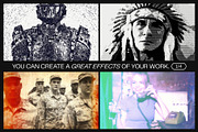12 Photo Effect Templates, a Layer Style Add-On by iDoodle Studio (Thumbnail 3 of 6)