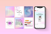 Instagram Aesthetic Gradient CANVA, a Social Media Template by Analogi Studio (Thumbnail 35 of 36)