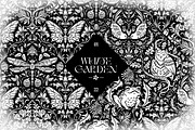 White garden. Seamless patterns, a Pattern Graphic by OlgaSoi007 (Thumbnail 1 of 10)