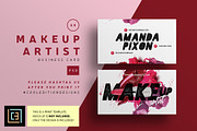 Makeup Artist - Business Card 68, a Business Card Template by Cooledition (Thumbnail 1 of 5)
