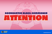 Doorbuster Block Sign Painter Font, a Font by Paper Moon Graphic Supply (Thumbnail 9 of 12)