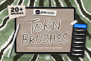 Procreate Torn Brushes