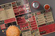 Rustic Cardboard Menu, a Flyer Template by BlueRobinStudio (Thumbnail 2 of 5)