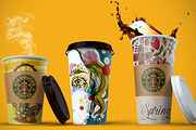 Coffee Cup Mockup, a Cups & Container Mockup by MahmoudRafik (Thumbnail 3 of 6)