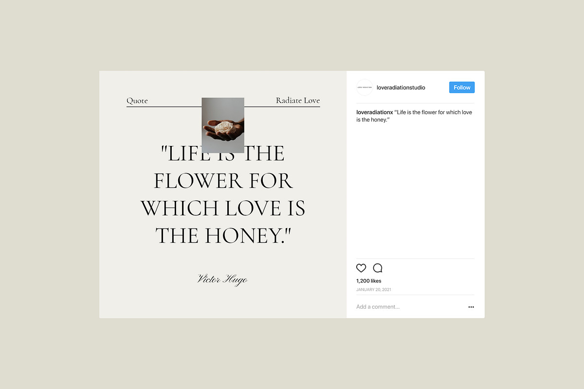 CANVA PS Instagram Templates Posts, a Social Media Template by Love Radiation Studio (Photo 8 of 16)