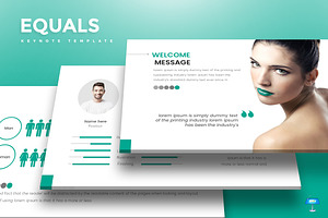 Equals - Keynote Template