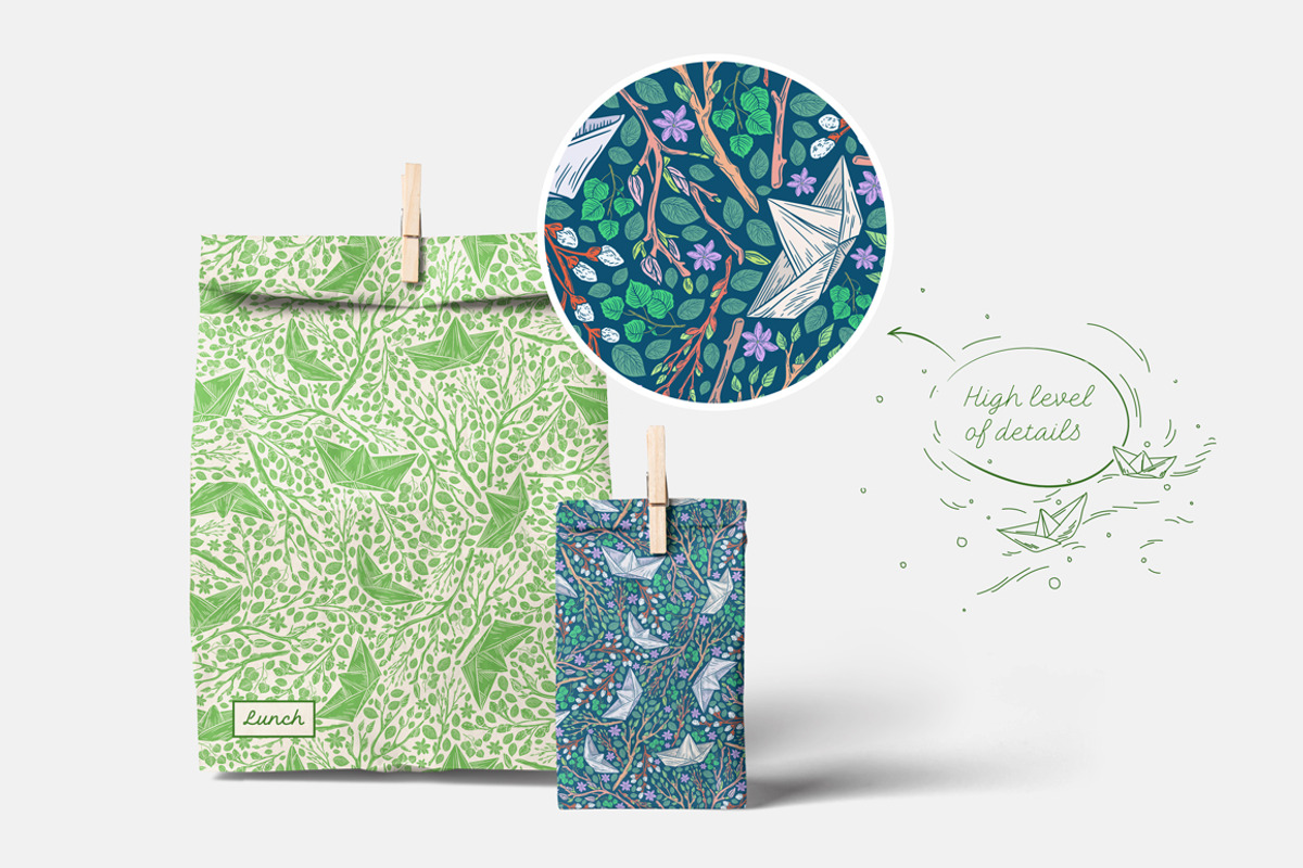 Spring Stories patterns, a Pattern Graphic by Piñata (Photo 3 of 9)
