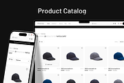 CapRush UI Kit: Cap Shop Website UI, an UI Kit Template by Fluttertop (Thumbnail 3 of 8)