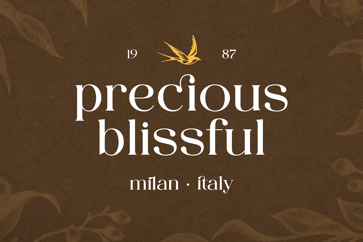 AUREVAN — Bold Luxury Serif, a Serif Font by ToniStudio (Photo 4 of 13)