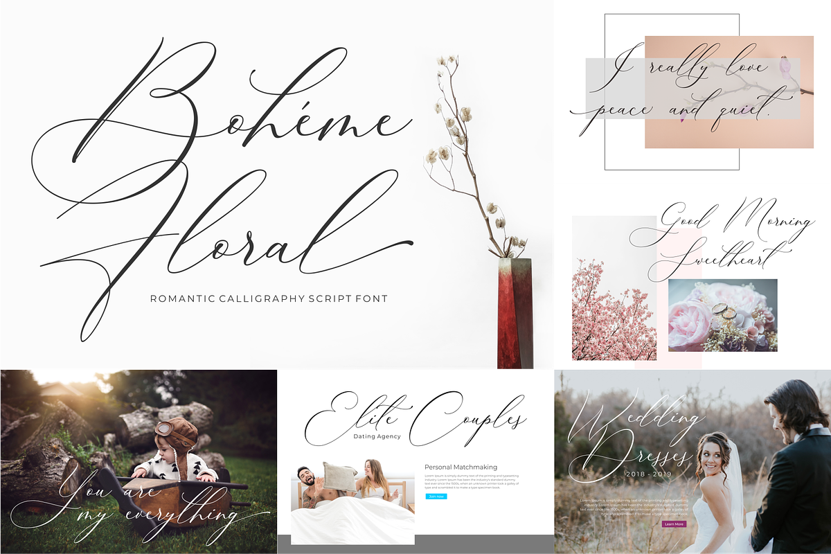 Romantic & Beauty Signature Bundle, a Script Font by 50Fox (Photo 7 of 25)