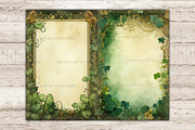 St. Patrick's Day Junk Journal Paper, a Decorative Illustration by GlamArtZhanna (Thumbnail 6 of 10)