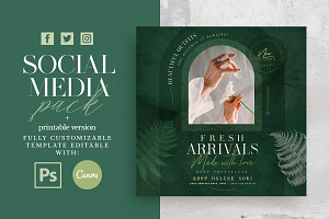 Fresh Arrivals Social Media Flyer