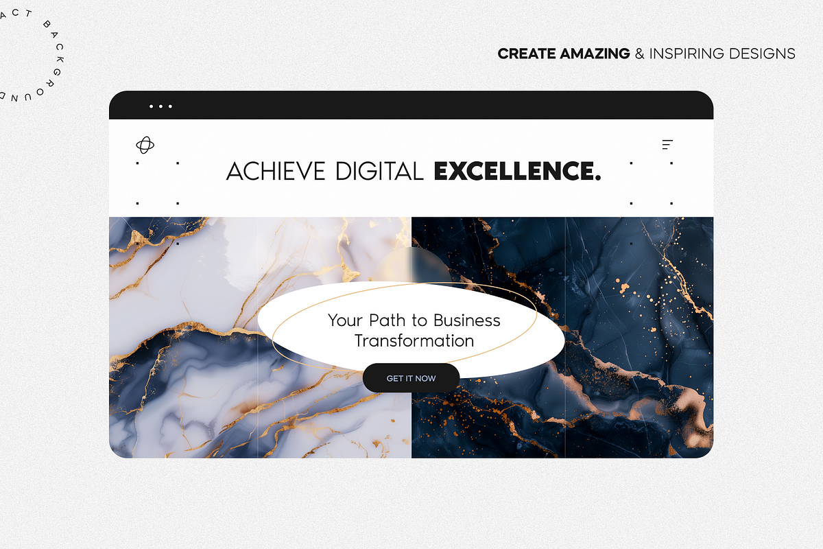 Azure Luxury Marble Textures, a Texture Graphic by Lumeno (Photo 4 of 5)