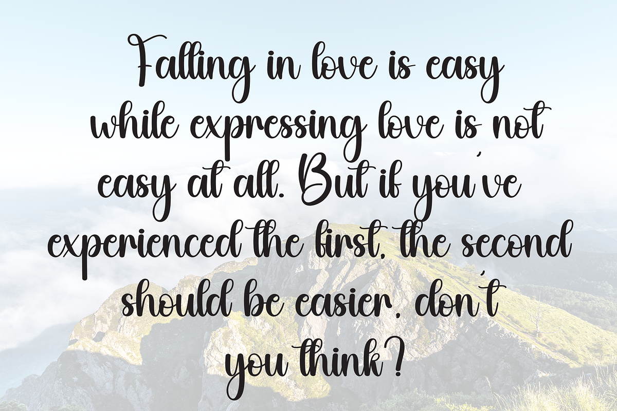 Butterfly | Script Font, a Handwritten Font by Scratchones (Photo 6 of 9)